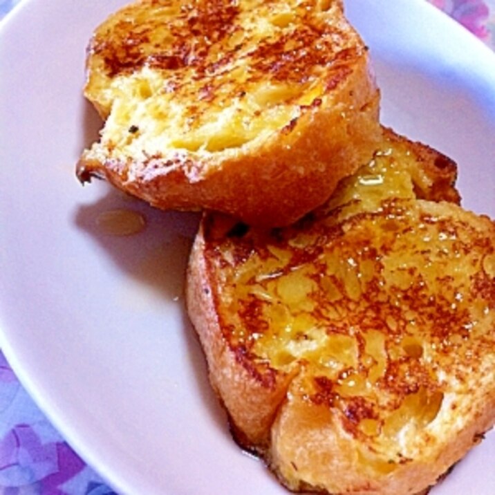 しっかり触感!美味しいフレンチトースト